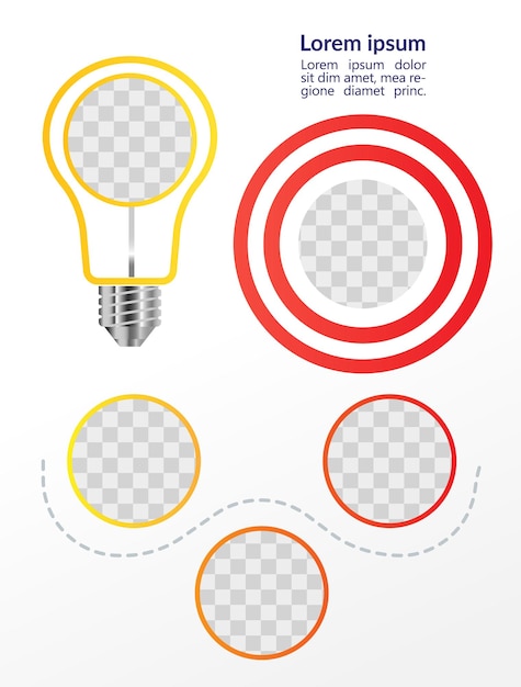 Beginnen sie mit der erstellung von lösungen infografik-diagramm-design-element-set