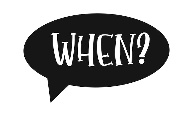 Bei Fragen schwarze Sprachblase FAQ-Symbol Informations-Idee-Beratungszeichen