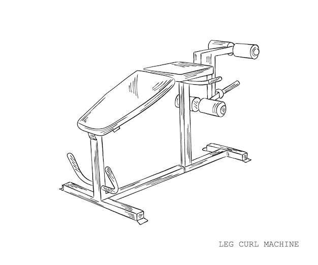 Vektor beinkurzelmaschine