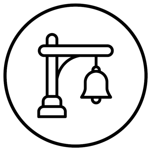 Bell-Vektor-Ikonen-Design-Illustration