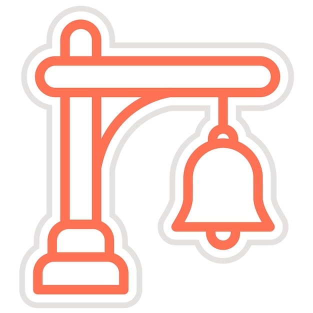 Bell-Vektor-Ikonen-Design-Illustration