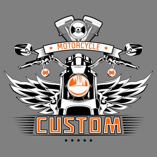 benutzerdefiniertes Motorrad