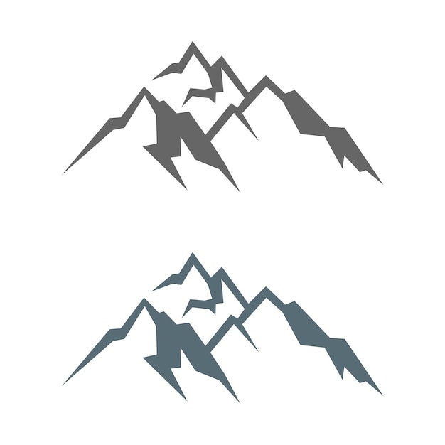 Vektor berg logo vorlage illustration design vektor eps 10