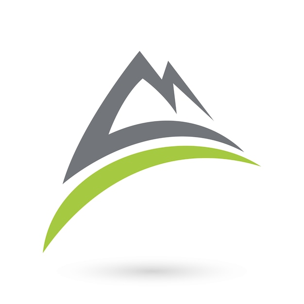 Berg natur logo-symbol