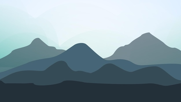 Berglandschaft Natur Hintergrund