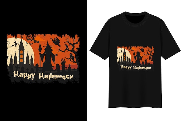 Vektor bestes halloween-t-shirt-design.