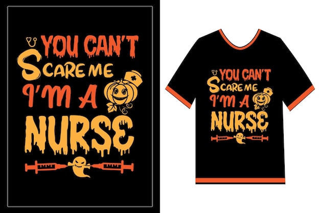 Bestes halloween-t-shirt-design.