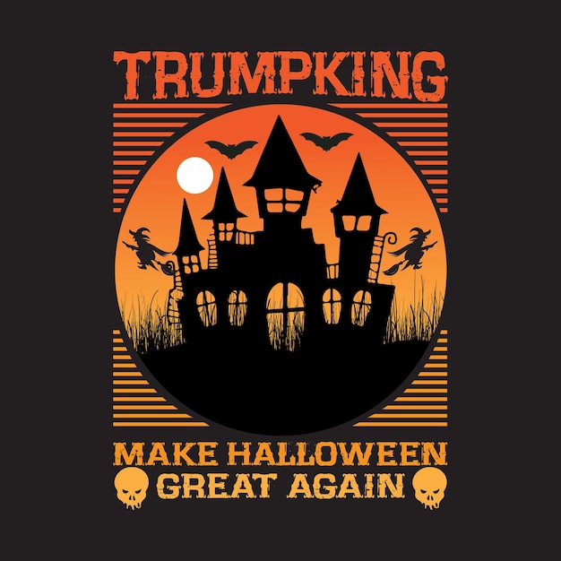 Bestes halloween-t-shirt-design