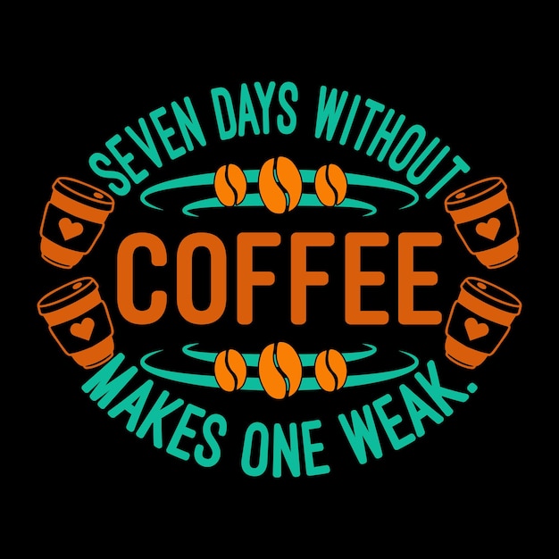 Vektor bestes modisches kaffeeliebhaber-t-shirt design