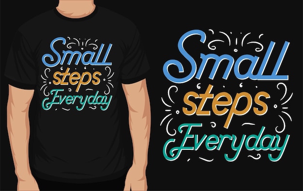 Bestes typografisches T-Shirt-Design
