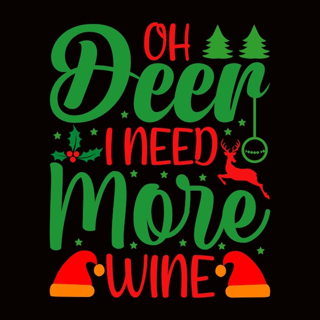 Bestes weihnachts-t-shirt-design