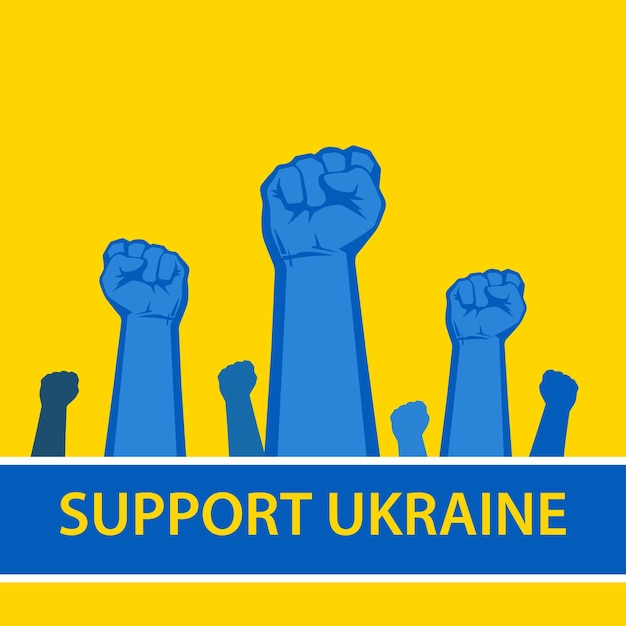 Beten sie für den frieden ukraine vector flache illustration auf weißem hintergrund konzept des betens der trauernden menschheit kein krieg