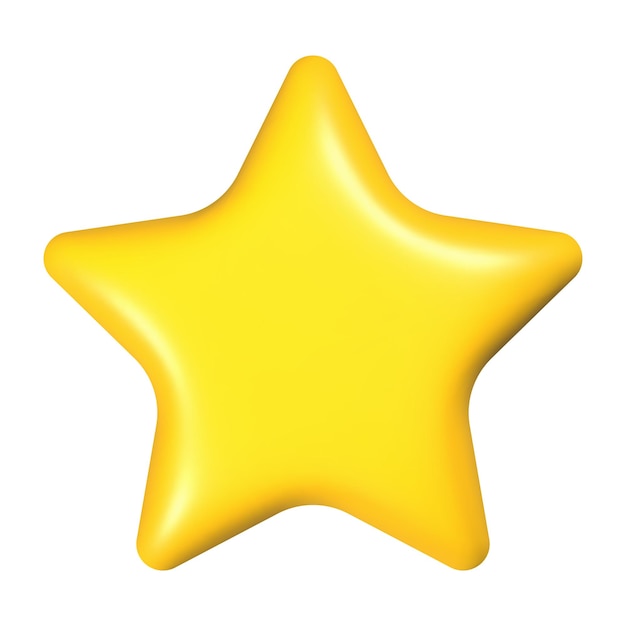 Bewertung der Kundenfeedback-Sterne d Vektor-Symbol