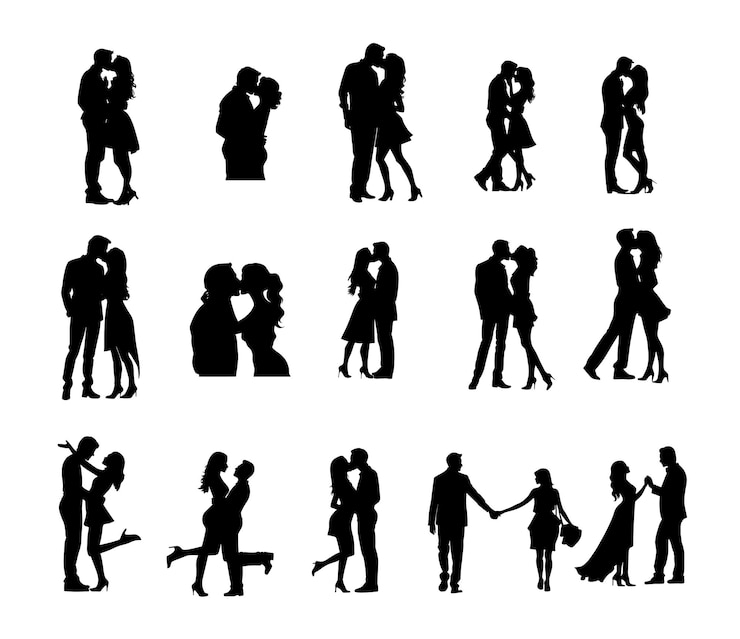 Vektor beziehungsstatus single in einer beziehung verheiratet von single zu verheiratet
