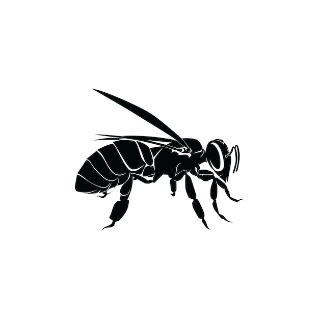 Bienen-logo-vorlagen-design-vektor