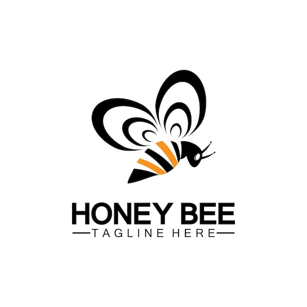 Bienenhonig-logo-vektor-symbol-symbol-illustration-design-vorlage