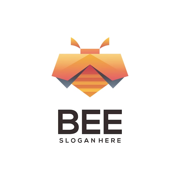 Bienenlogo-vorlage