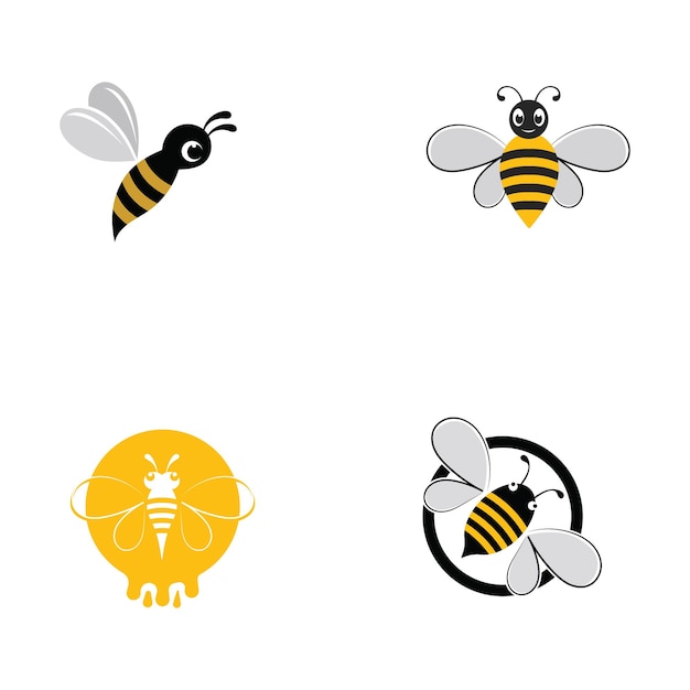 Bienenwabentierlogo-vektorbild