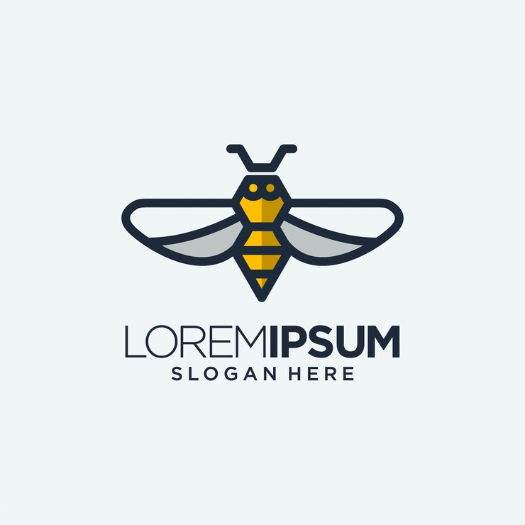Vektor bienenwespenwanzen-hummellogo