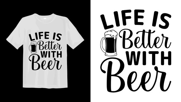 Vektor bier-svg-t-shirt