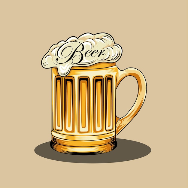 Bier-Vektorkunst