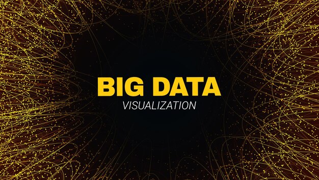 Big-Data-Visualisierungsinformationsfraktal