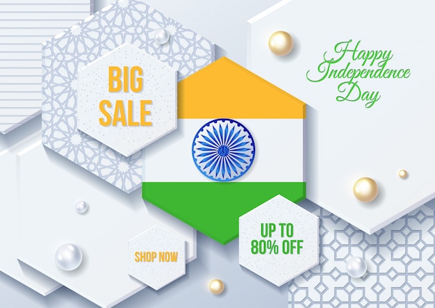 Big sale india independence day 15. august