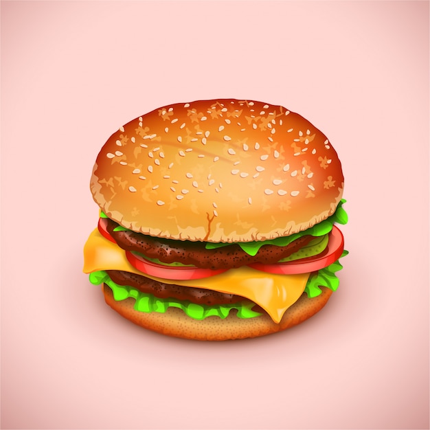 Bild von hamburger