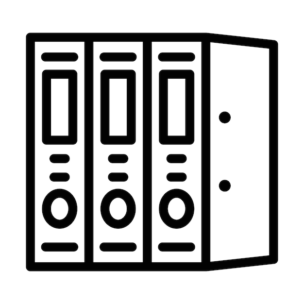 Binder-Icon-Umriss-Satzzeichen