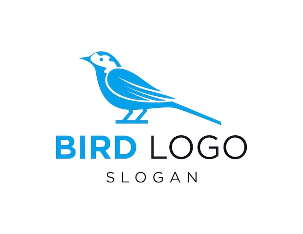 Bird Design wurde mit der Corel Draw 2018-Anwendung mit weißem Hintergrund erstellt