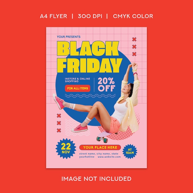 Black friday-flyer