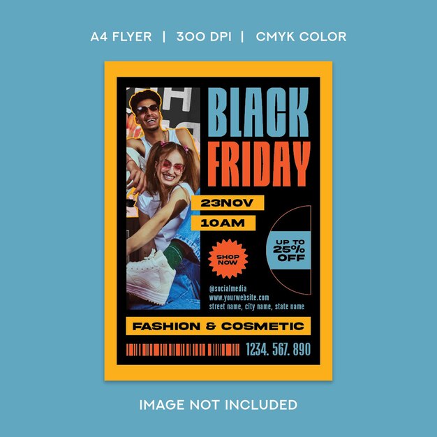 Black friday-flyer