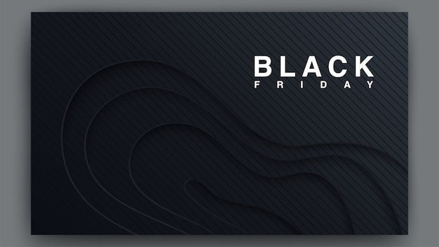 Vektor black friday-plakatverkäufe