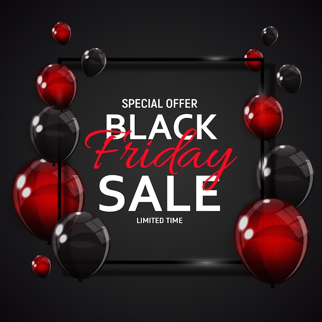 Black friday sale banner vorlage