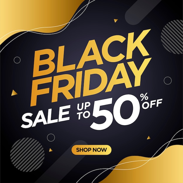 Black friday sale banner vorlage