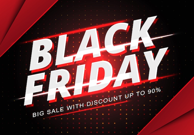 Black friday sale banner vorlage