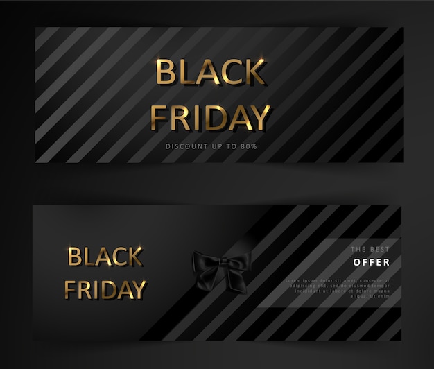 Vektor black friday sale design