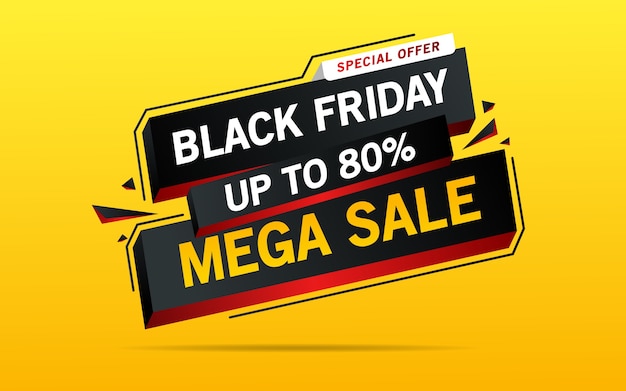 Black Friday Sale Flyer Vorlage