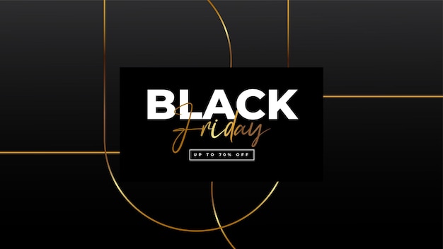 Black friday sale, perfekt für social media posts sowie poster und banner