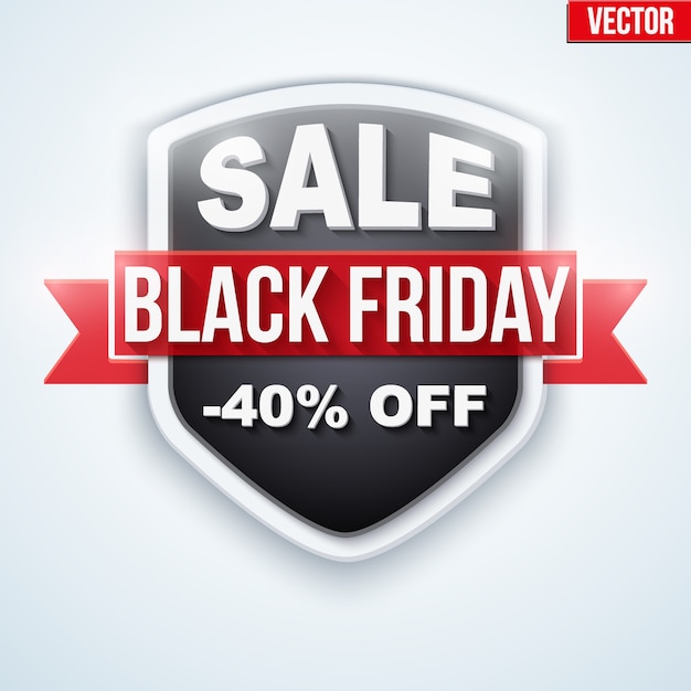 Vektor black friday sale