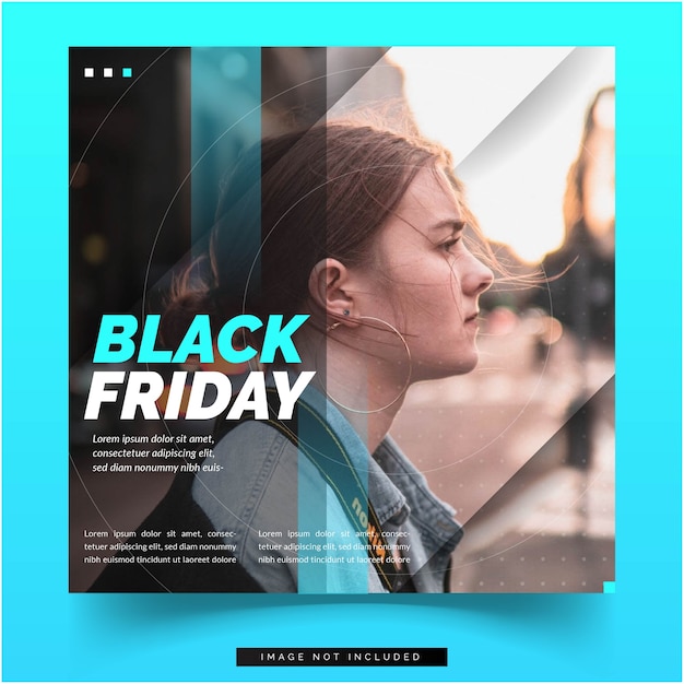 Black friday social media feed vorlage