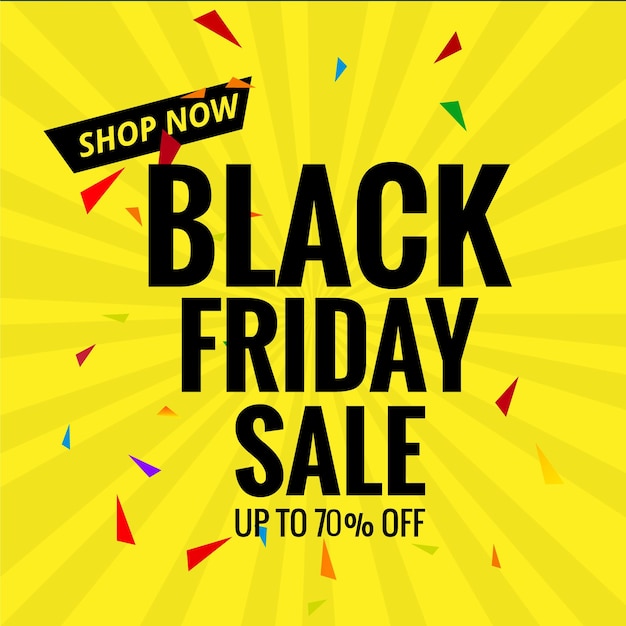 Black friday super big deal sale social media banner vorlage