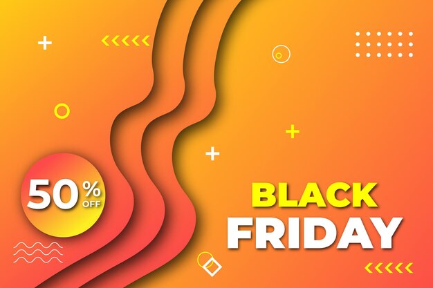 Black friday super sale black friday sale-banner black friday-vorlagendesign vektorillustration