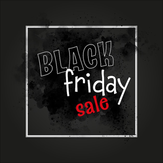 Vektor black friday super sale dekoratives festliches grafisches neujahrs- und weihnachtsdesign