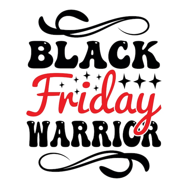 Vektor black friday svg-design