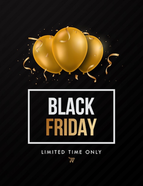 Vektor black friday trendy sale design.