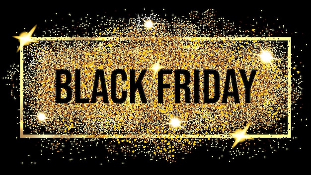 Vektor black friday und big sale mit rabatten