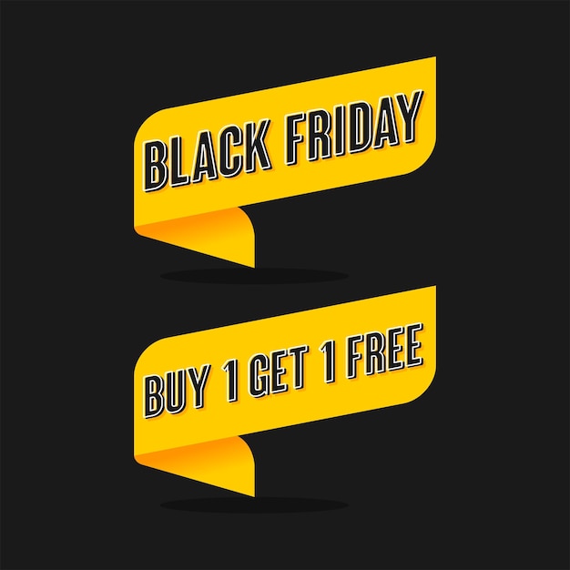 Black friday verkauf banner design-vorlage