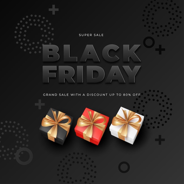 Black Friday-Verkaufsbanner