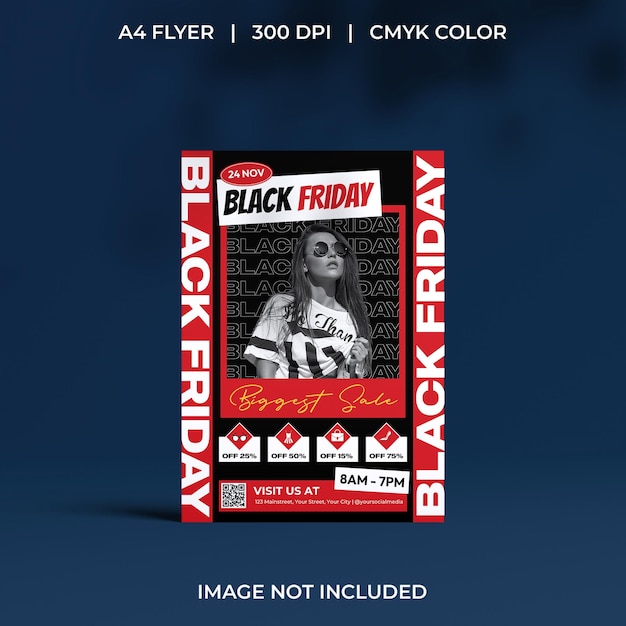 Black Friday Verkaufsbroschüre